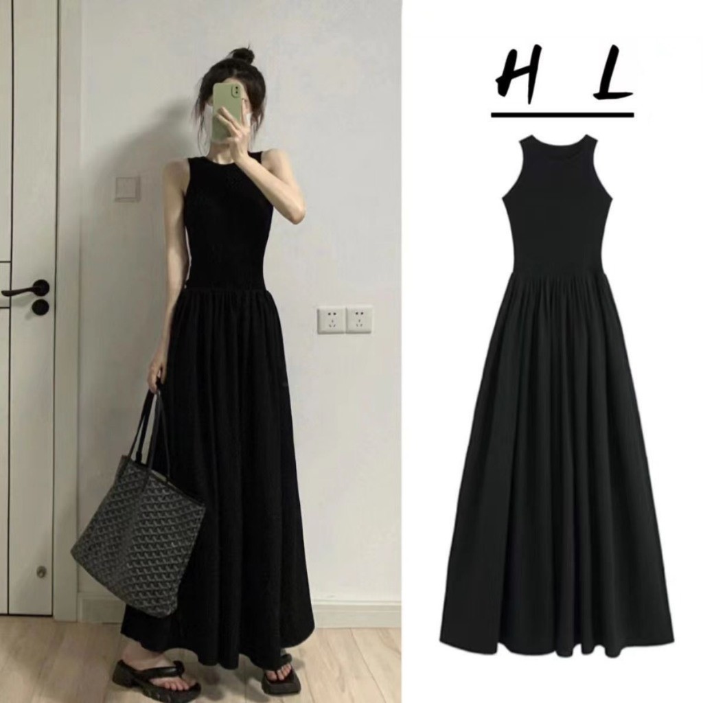 Váy đầm maxi dáng dài ba lỗ mùa hè thiết kế chiết eo hack dáng xu hướng mùa hè XIMIMI SP165