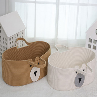 Nôi Ngủ Đa Năng Bunnies Cho Bé Sơ Sinh Vải Cotton Mềm Mại, Quai Xách Tiện Lợi, An Toàn Cho Bé