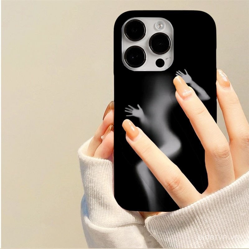 Ốp Điện Thoại QYJS Gợi Cảm Hazy Thích Hợp Cho IPhone 7 8 PLUS SE 11 12 PRO 13 14 15 ProMax X XS XR XSMAX 14 15 PLUS Phim Vỏ Cứng Bao Gồm Tất Cả Dễ Thương Chống Bụi Bẩn ZXZK