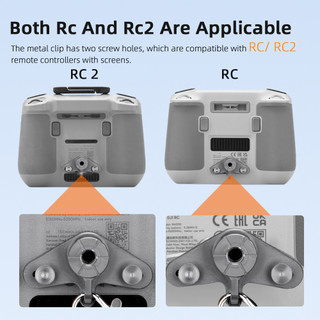 Dành Cho DJI AIR 3 Dây Điều Khiển Từ Xa RC / RC2 Khóa Kim Loại MINI 4PRO Móc Treo Dây Phụ Kiện