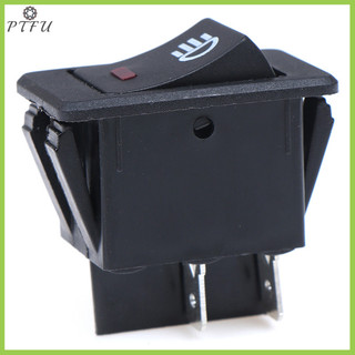 PTFU 12V 35A Xe Ô Tô Đa Năng Đèn LED Sương Mù Rocker Dash Bảng Điều Khiển 4Pin Mới