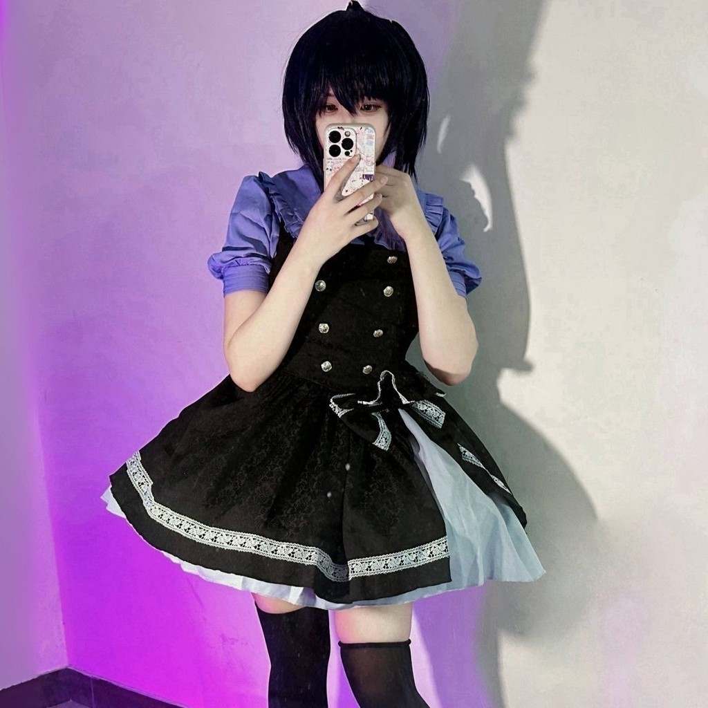 Chuunibyou Demo Koi GA Shitai Cos Trang Phục Takanashi Rikka Gothic Phù ...