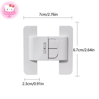 Moonlights Mới 1 Chiếc Tại Nhà Tủ Lạnh Khóa An Toàn Tủ Lạnh Tủ Đông Khóa Cửa Đa Năng Khóa An Toàn Trẻ Em Bảo Vệ An Ninh EN
