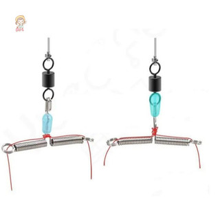 TWE Spring Fork Quick Hook Sub Line Splitter Hook Chống cuộn dây Phát hành Spring Fishing Gear Phụ kiện câu cá VN