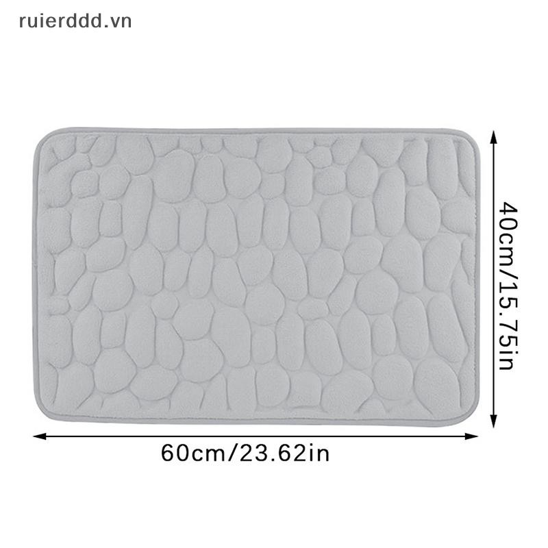 # Ruierdd # Home Cobblestone Dập Nổi Thảm Cửa Phòng Tắm Đơn Giản Chống Gió Thảm Chân Phòng Tắm Thảm Chống Trơn Trượt Thảm Trải Sàn.