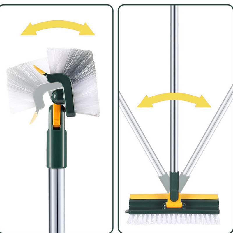 Bàn chà vệ sinh đa năng,Chức năng chà rửa + gạt nước, hiệu quả làm sạch vết bẩn cứng đầu khe hẹp