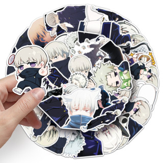 Bộ 50 Anime Jujutsu Kaisen Inumaki Toge Dán Hoạt Hình Decal Laptop Điện Thoại Trang Trí Miếng Dán