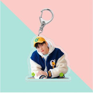Uni.fun CHA EUN WOO móc khóa acrylic Mặt dây chuyền túi KPOP