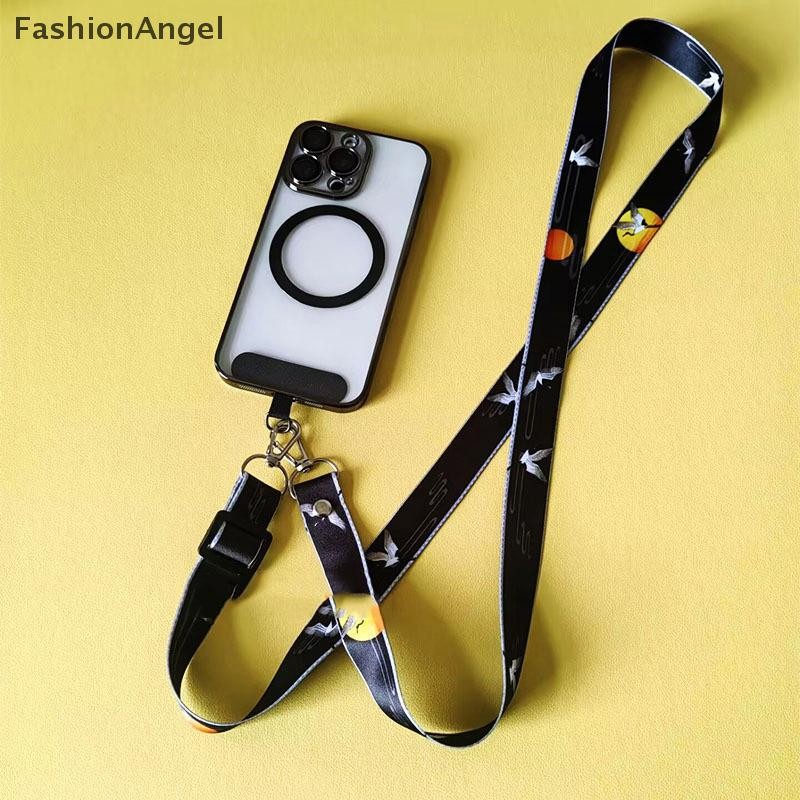 FashionAngel Có Thể Điều Chỉnh Đeo Ngang Dài Điện Thoại Di Động Dây Đeo Cổ Dây Chống Mất Dây Điện Thoại Đa Năng Dây Đeo Dây Kẹp Dây VN