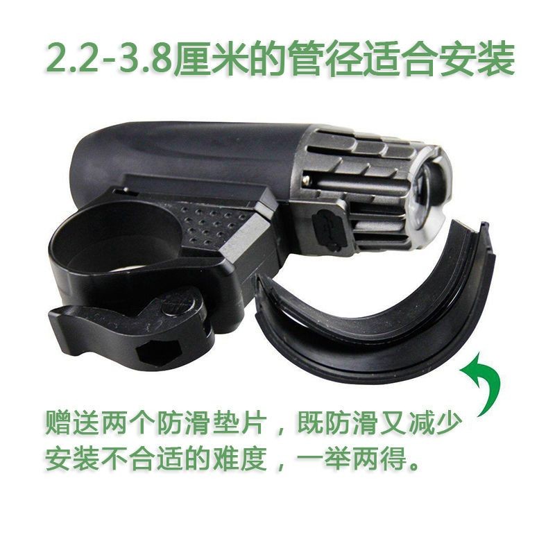 Đèn Xe Đạp Chống Mưa Chống Nước Xe Đạp Leo Núi Đèn Pha Đuôi USB Sạc Mạnh Đèn Pin Thiết Bị Đi Xe Đạp Phụ Kiện