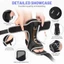 EBINLANDS Plantar Fasciitis Nẹp ban đêm, Giảm viêm gân di động Plantar Fascia Brace, Chất lượng cao Mềm có thể điều chỉnh Hỗ trợ khởi động co giãn