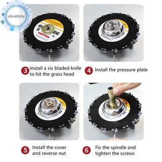 Ulovebsby 1 Chiếc Máy Cắt Cỏ Công Suất Cao 16 / 20 Răng Lưỡi Cưa Cây Đa Năng Cho Máy Cắt Cỏ VN