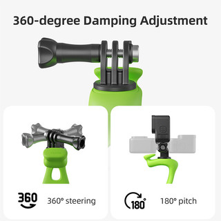 Dành cho DJI Action 4 / Gopro / Ace pro và dây đeo đàn hồi nhỏ Q đa chức năng phụ kiện chụp ảnh