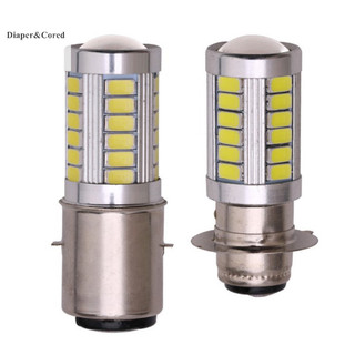 Diaper & CORED 1PC PX15D BA20D Đèn sương mù LED Đèn pha xe máy tự động Bóng đèn chùm thấp YTH