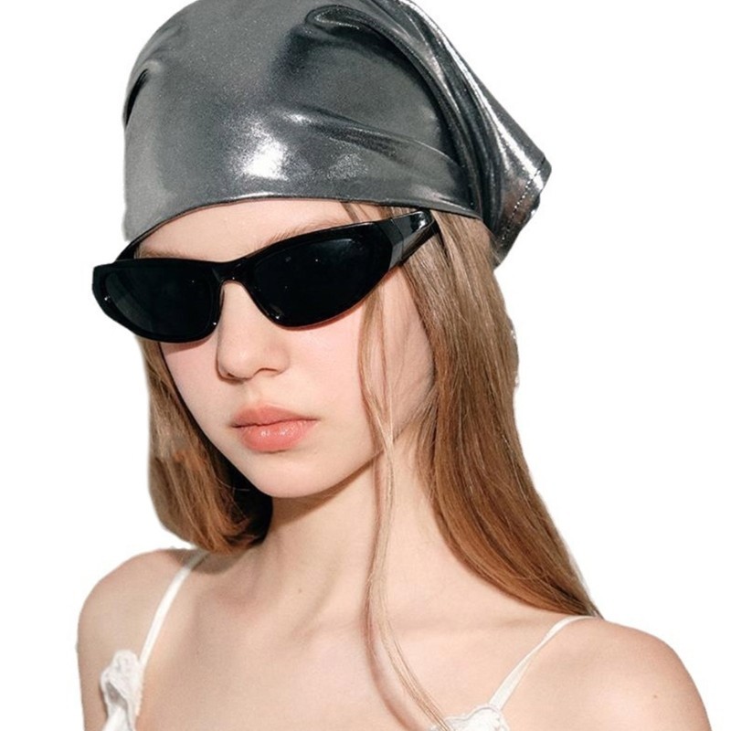 Vic Hair Scarf Club Bandana Subculture Blingbling Silver Bandana Futurists
