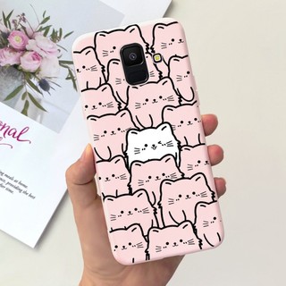 Ốp Lưng Cho Samsung Galaxy A6 (2018) / A6 Plus (A6 +) SM-A600G A605G A6Plus Ốp Điện Thoại TPU Silicon Mềm In Hình Thời Trang