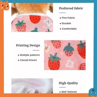 Quần Áo Thú Cưng Mùa Hè Chống Nắng Áo Vest Thoáng Khí Thoáng Khí Áo Vest Chó Con In Hình Dễ Thương Áo Thun Cho Chó Con