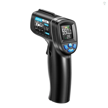 Hilivn) Nhiệt kế hồng ngoại không tiếp xúc ANENG TH104 -50°C~550°C Đèn nền Màn hình VA Nhiệt kế hồng ngoại Nhiệt kế công nghiệp Nhà bếp có độ chính xác cao Cầm tay IR Laser độ T
