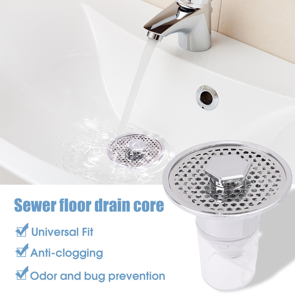 [Đặc sắc] Lõi nảy chậu rửa - Bẫy lông thú - Dụng cụ thoát nước sàn phòng tắm - Dụng cụ lọc thoát nước nhà bếp - Bộ lọc thoát nước bồn rửa - Chống mùi hôi, chống côn trùng, chống tắc nghẽn