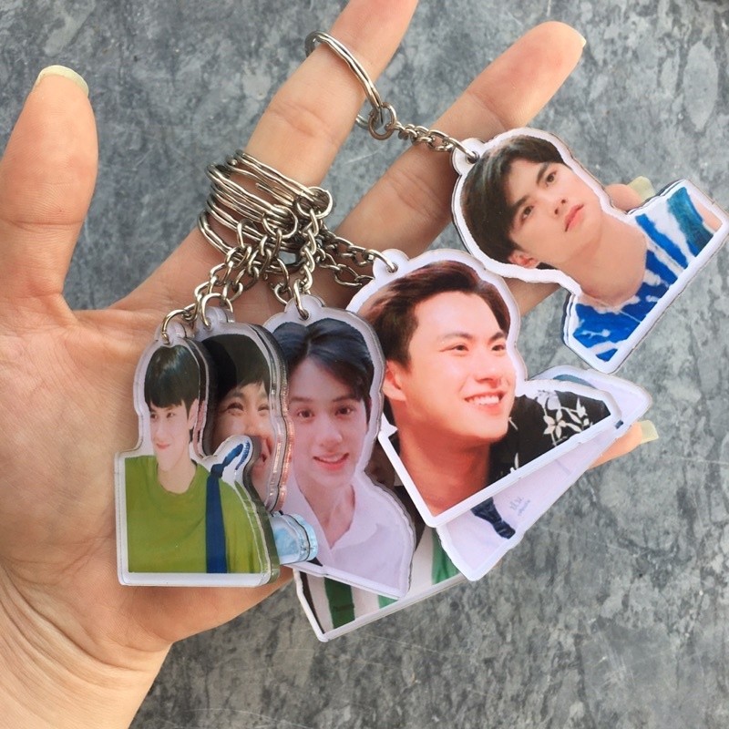 Móc khóa cắt mica Nanon & Ohm phim Bad Buddy Hot 2022