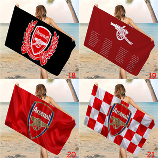 Khăn tắm đi biển Arsenal F.C. In một mặt Khăn tắm vải Terry thấm hút mềm Trang chủ Đồ dùng phòng tắm