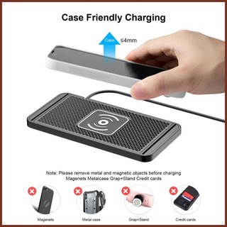 Tấm sạc không dây ô tô Bộ sạc ô tô chống trượt Bộ sạc ô tô không dây có thể cắt được Bộ sạc ô tô Tấm sạc nhanh Hỗ trợ haoyisvn haoyisvn