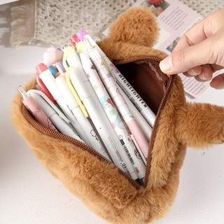 Hộp Bút Capybara Cute 1 Ngăn To Có Sức Chứa Lớn Đựng Bút Tiện Lợi, Họa Tiết Hoạt Hình Dễ Thương