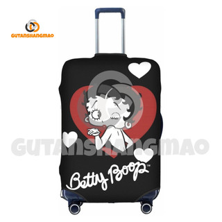 Betty Boop Hành Lý Có Thể Giặt Được Vali Bảo Vệ Chống Trầy Xước Vali Phù Hợp Với Hành Lý 18-32 Inch