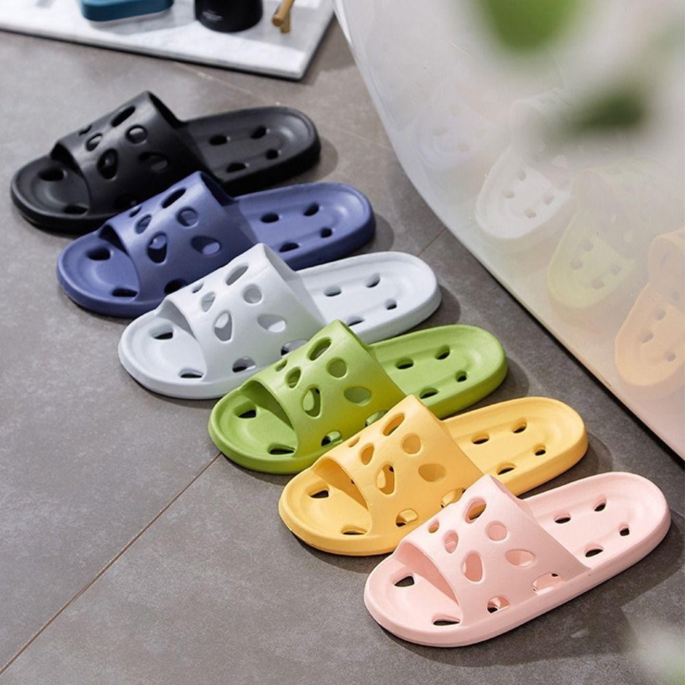 Dép Nữ HOBBYIN, Dép Phòng Tắm EVA Mềm, Dép Đi Biển Dễ Thương Chống Trơn Trượt Thời Trang Nam