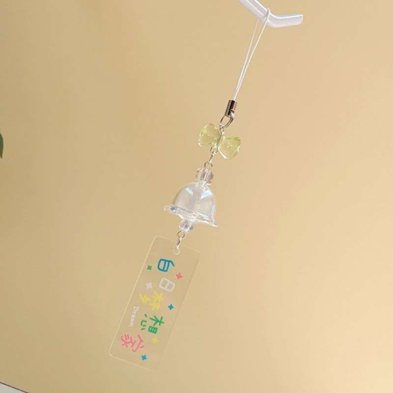 Vua Độc Đáo Gió Chuông Điện Thoại Quyến Rũ Móc Khóa Đính Hạt Túi Mặt Dây Chuyền Cho Nữ Ba Lô
