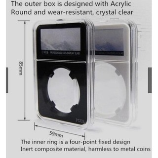 Hộp đựng tiền xu PCCB cho màn hình bảo vệ hộp lưu trữ NGC PCGS