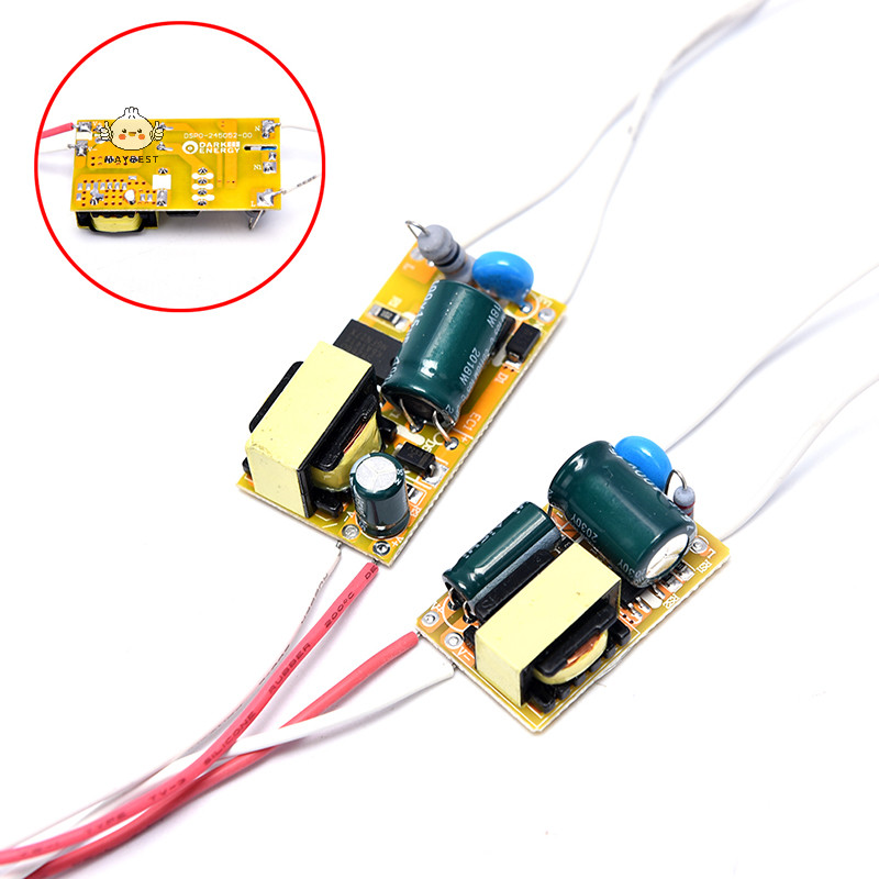Maybest 3W 5W 8W 18W 36W Bộ điều khiển đèn LED Biến áp Radiag Module Board 
 {Vn}