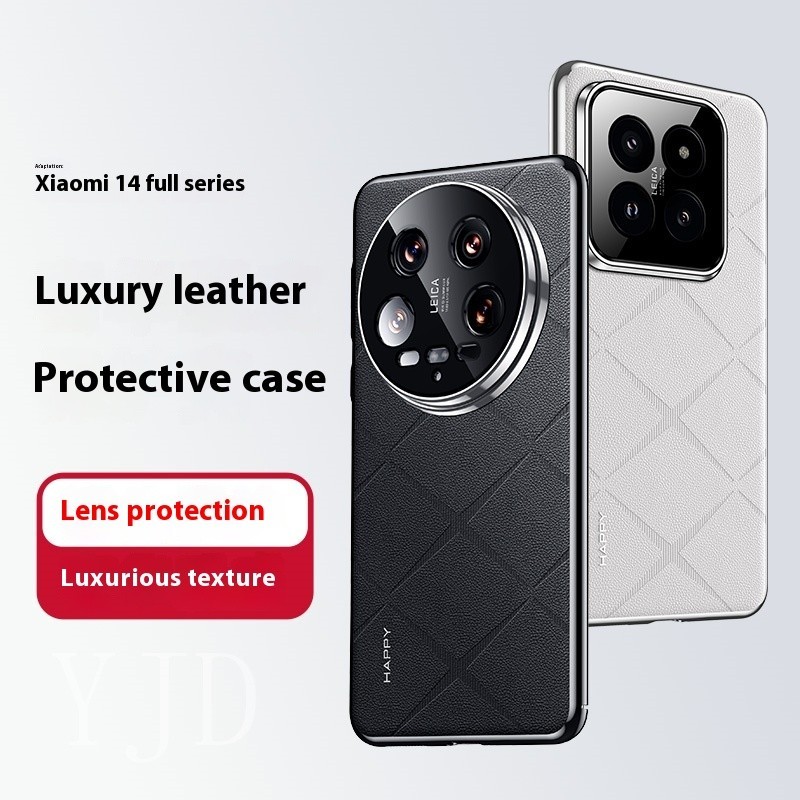 Ốp YJD Cho Xiaomi 14 Pro 14Ultra Máy Chính Hãng Da Chống Sốc Vỏ Điện Thoại