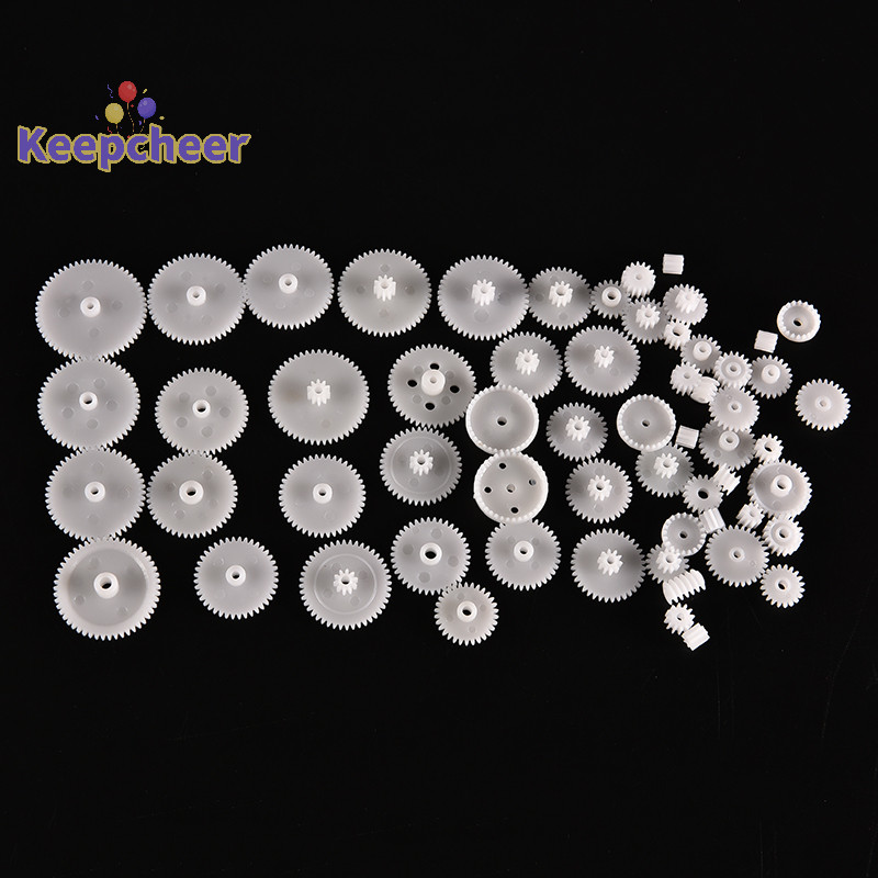 [Keepcheer] 58 Chiếc Bánh Răng Nhựa M0.5 Cho Động Cơ Robot Mô Hình Trục Phần DIY Xe Trực Thăng [Mới]