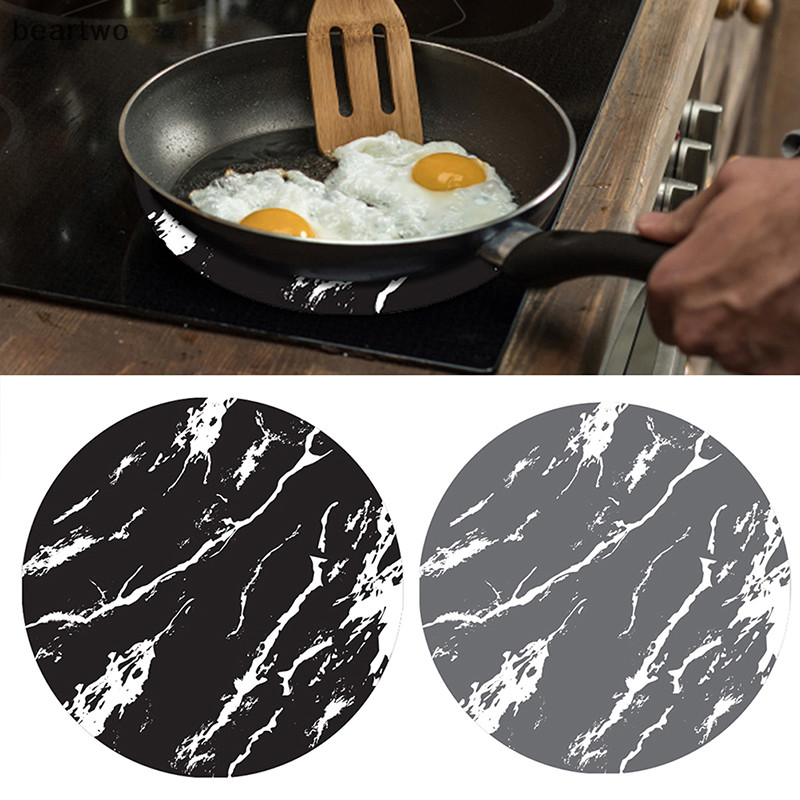 < Beartwo > 1 Bếp Thảm Cảm Ứng Nồi Từ Tính Silicon Chống Trơn Trượt Chống Chịu Nhiệt Cho Nồi Cảm Ứng Đẹp