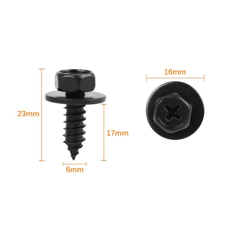 30 Chiếc Bu Lông Giữ Chắn Bùn Lót Dưới Nắp Vít Cho Xe Toyota 90159-60498