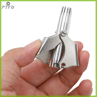 PTFU 1 Máy Tông Đơ Mũi Cho Nam Di Động Thép Không Gỉ Hướng Dẫn Sử Dụng Tông Đơ Cho Máy Cạo Râu Có Thể Giặt Mũi Tai Cắt Tóc Kéo Mới