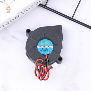 TWE 5V 12V 24V 5015 Quạt Turbo Máy Thổi Máy Phun Đường Kính Tản Nhiệt 5CM Làm Mát Tốc Độ Cao Quạt Ly Tâm Quạt Làm Mát VN