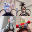 YT4 Hồng Thỏ Ngộ nghĩnh Băng Đô Mùa Hè Mới Về Internet Người Nổi Tiếng Phong Cách Băng Đô Bán Chạy