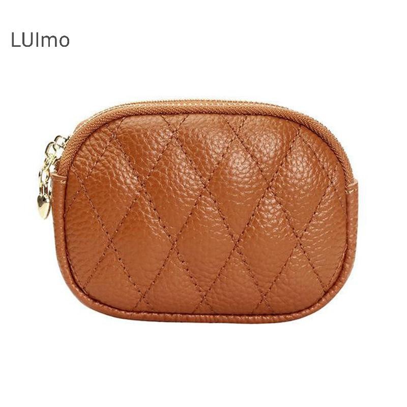 Luimo Thời Trang Mới Lưới Dây Kéo Tiền Xu Ví Nữ Túi Đựng Thẻ SBS