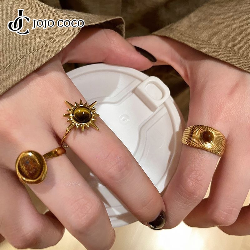 Women's Gemstone Ring by JOJO COCO