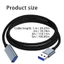 BTM USB3 0 Cáp nối dài nam sang nữ Bộ mở rộng USB để sạc và truyền dữ liệu đáng tin cậy cho bàn phím USB