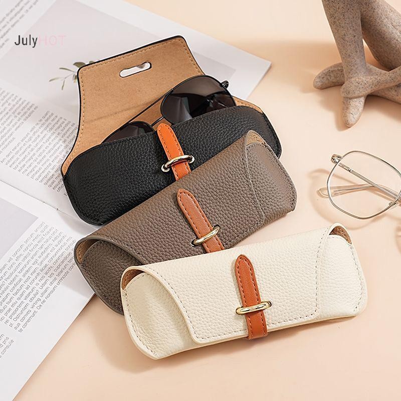 Julyhot Unisex Kính Thời Trang Túi Bảo Vệ Bao Da Nam Nữ Di Động Kính Mát Hộp Đọc Sách Kính Mắt Hộp Phụ Kiện Massivedeals