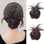 FUJIOU Messy Bun Head Tóc Giả, Tổng Hợp Scrunchie Móng Vuốt Thấp Chignon, Phụ Kiện Tóc Nửa Dây Buộc Tự Nhiên Lông Tơ Đầu Đuôi Ngựa Sử Dụng Hàng Ngày