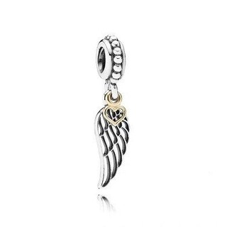 Có hàng Mặt dây chuyền trái tim Dreamcatcher Bạc 925 charm DIY