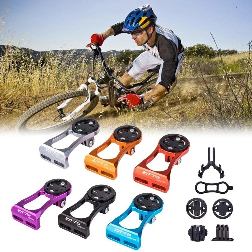 FANIELLAPOWELL Thân xe đạp Giá đỡ máy tính, Thiết bị cưỡi ngựa Hợp kim nhôm Giá đỡ đèn máy ảnh, Mở rộng tay lái xe đạp ZTTO bền bỉ cho Bryton GPS