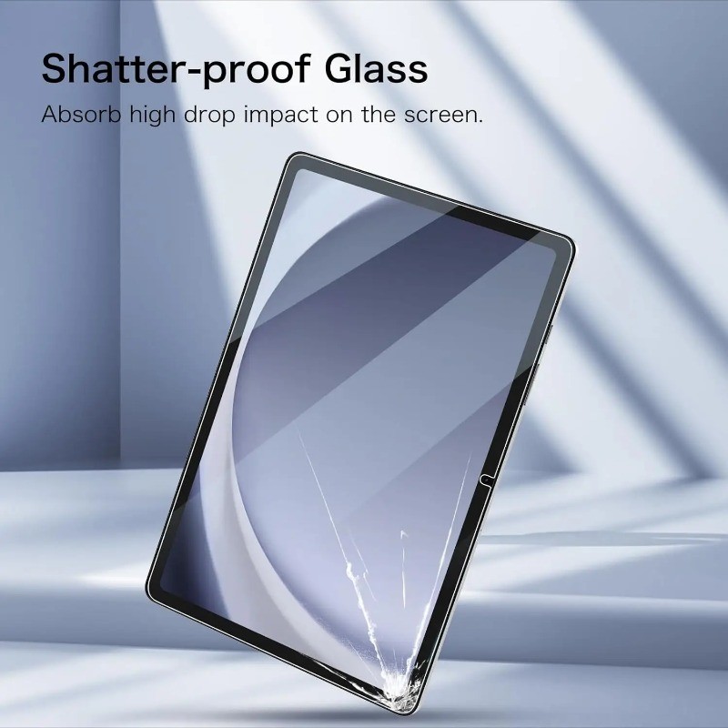 Full Cover HD Phim Kính Cường Lực Trong Suốt Cho Samsung Galaxy Tab A9 Plus A7 Lite A8 8.7 10.4 10.5 11 inch Chống Ánh Sáng Xanh Chống Cháy Nổ Máy Tính Bảng Bảo Vệ Màn Hình Phim Thủy Tinh Mờ