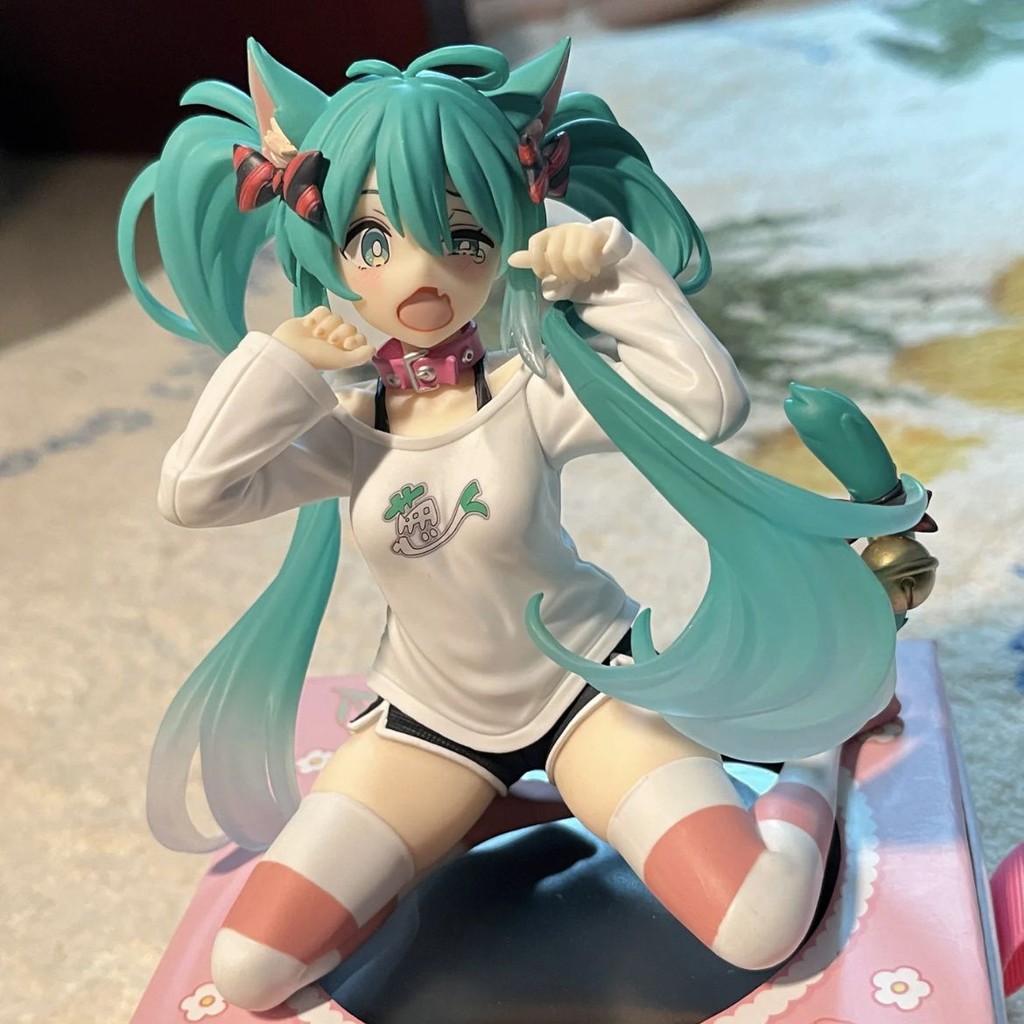 Anime Hatsune Miku Nhân Vật Dễ Thương Ngồi Mô Hình Búp Bê Đồ Chơi Hình Để Bàn Trang Trí Đồ Trang Trí Đồ Chơi