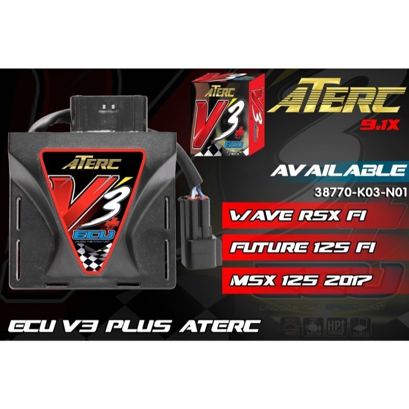 Ecu ATE RACING V3 + WINNER SONIC / WAVE / RSX / MSX FUTURE NEO / EX150 ...