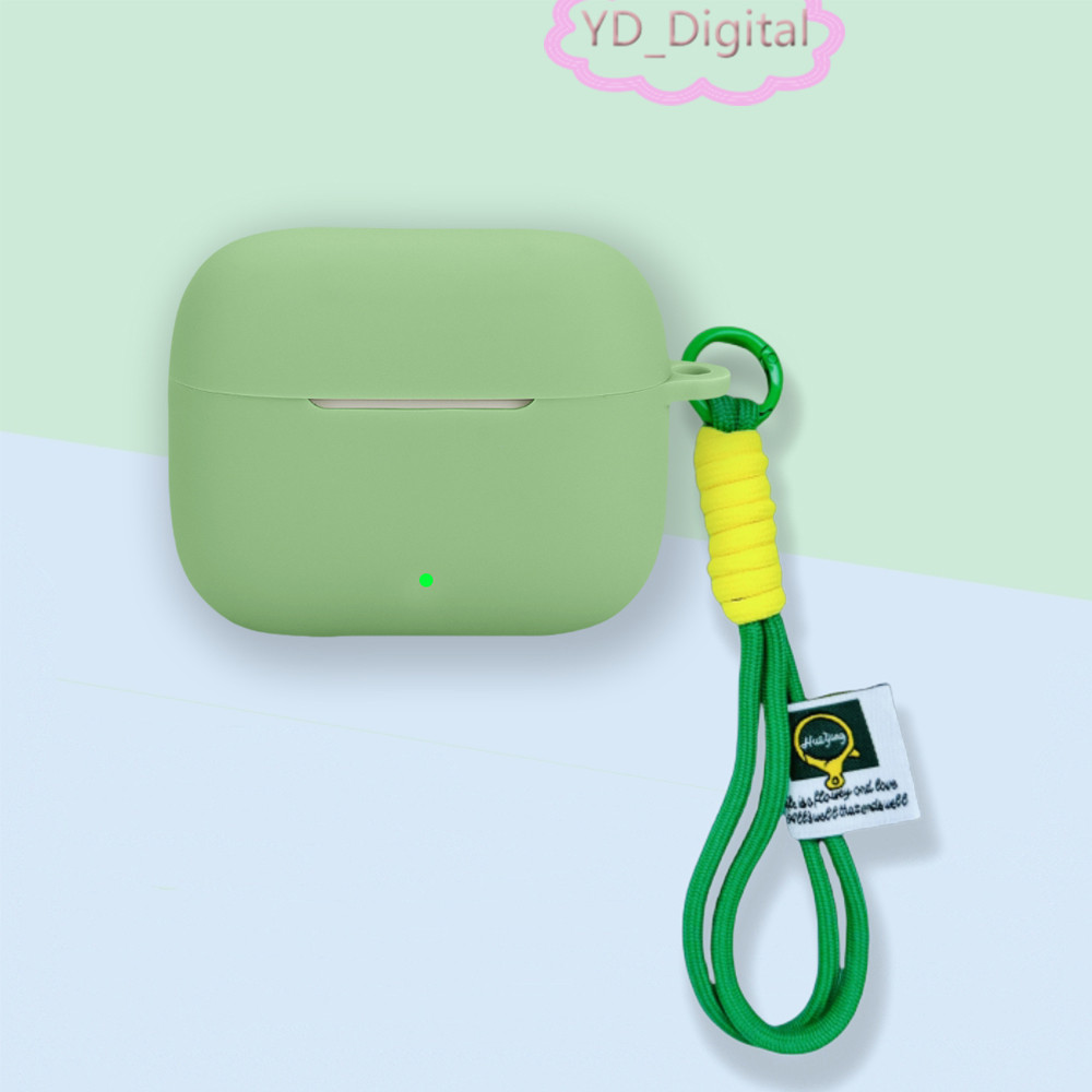 Ốp Lưng Cho Oppo Enco Buds 3 pro Silicone Bảo Vệ Air4i Nylon Dây Bảo Vệ Vỏ Mềm Chống Bụi Tay Dây Đeo Phụ Kiện
